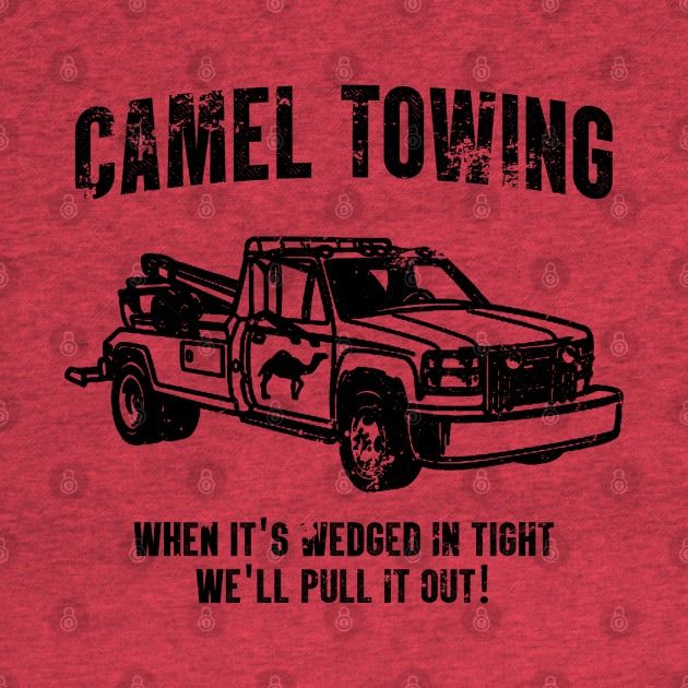 Camel Towing Vintage by Wishing Well